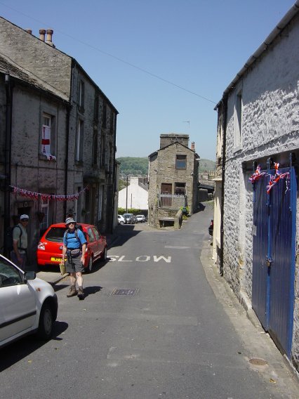 Comming into settle to watch the match